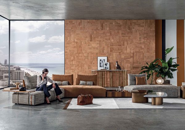 Модульный диван PANTELLERIA от Meroni & Colzani