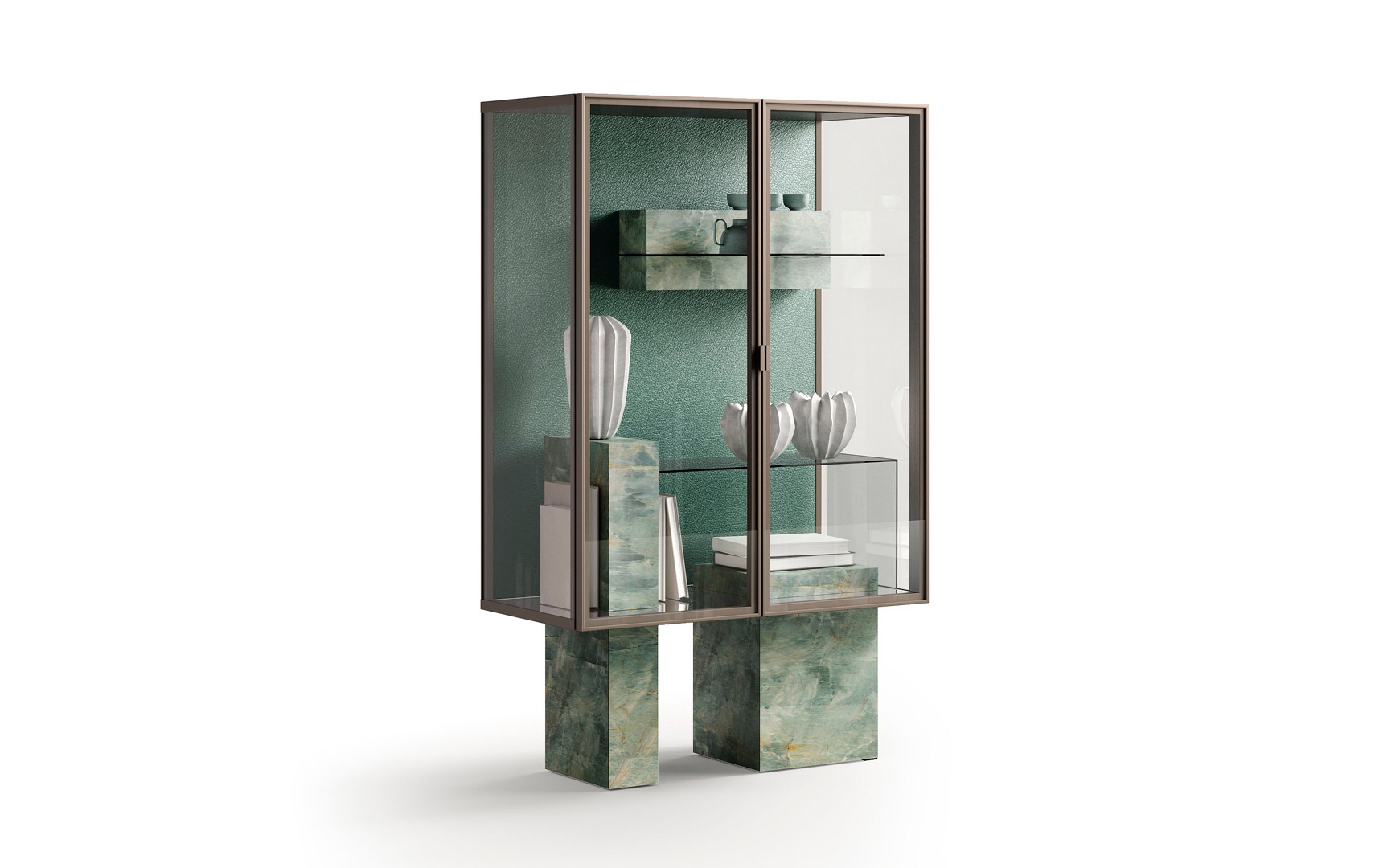 Витрина с подсветкой DUNE от IVG Home Collection