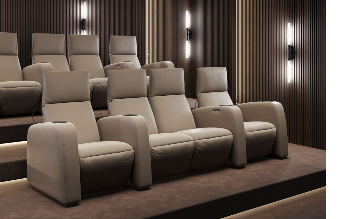 Диван PILLOW CINEMA Loveseat от Poltrona Frau