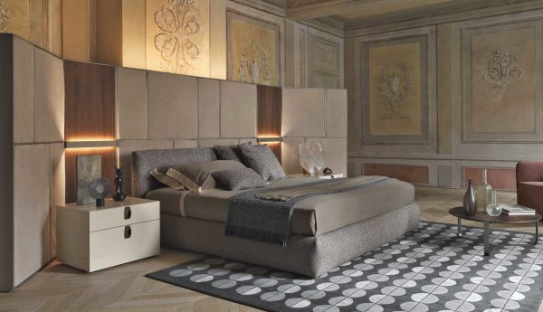 Кровать MERKURIO от Flou
