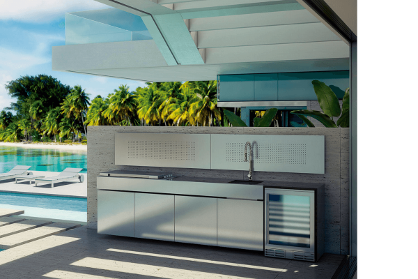 Загородная кухня KRAKATOA от Fesfoc