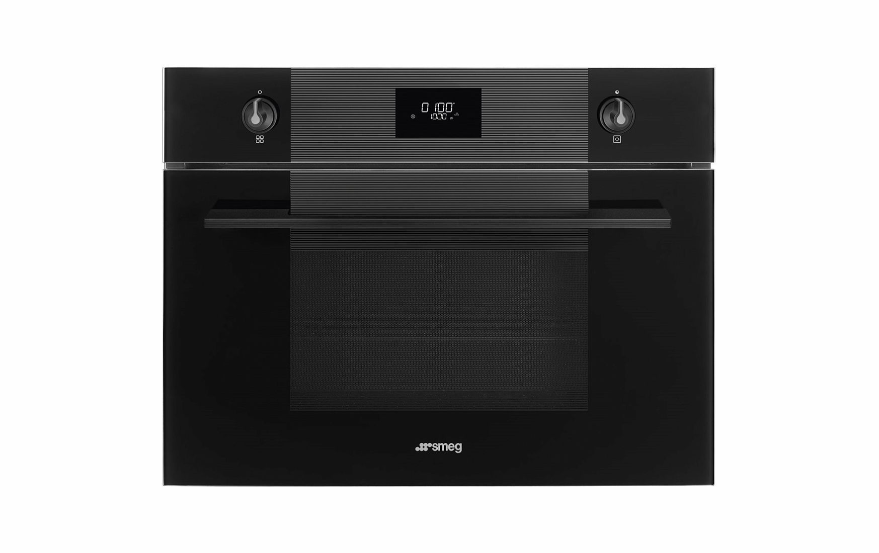Духовой встраиваемый шкаф с СВЧ SMEG SF4101MCNO