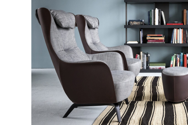 Кресло MAMY BLUE от Poltrona Frau