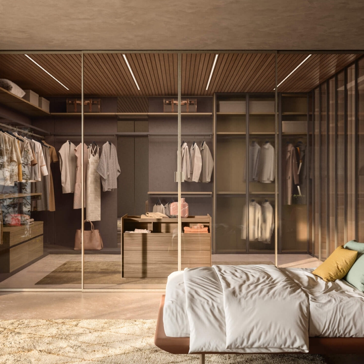 Гардеробные системы FLEXY от Zalf