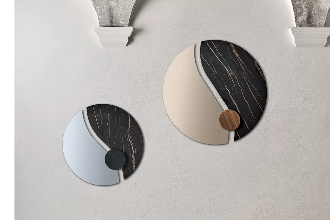 Зеркало с декором LUXOR от Bontempi