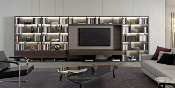 Модульная система CROSSING с баром и ТВ зоной от MisuraEmme