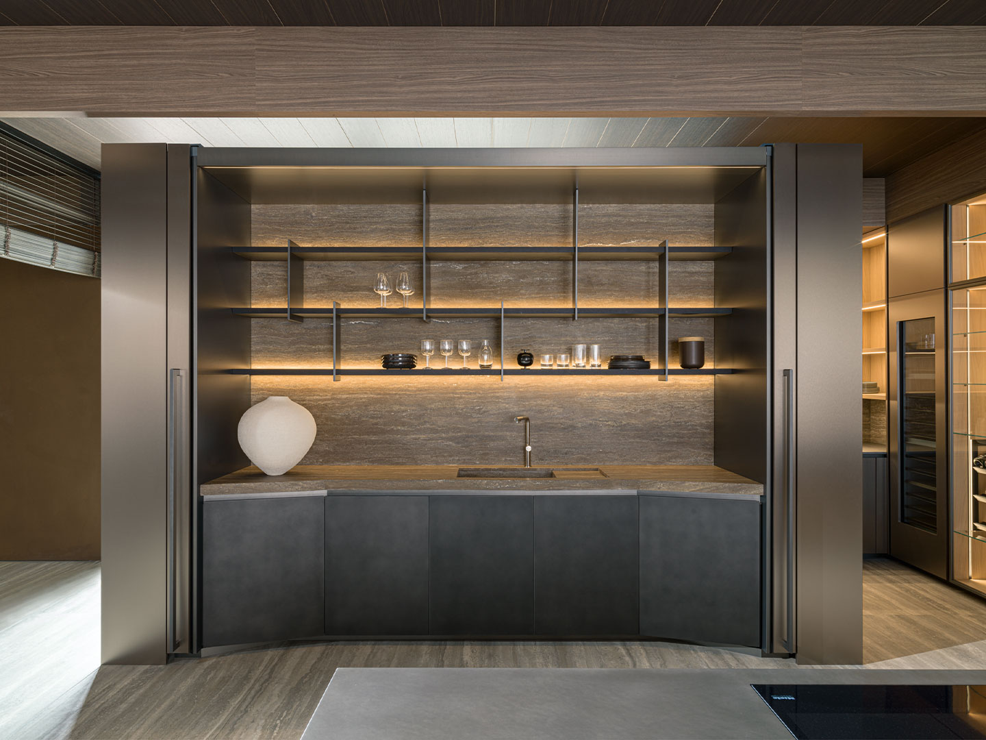 Встроенная кухня TIVALI 2.0 от Molteni | DADA