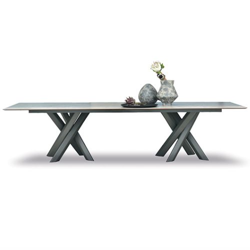 Уличные столы SYSTEM STAR Maxi + Maxi Long от Varaschin