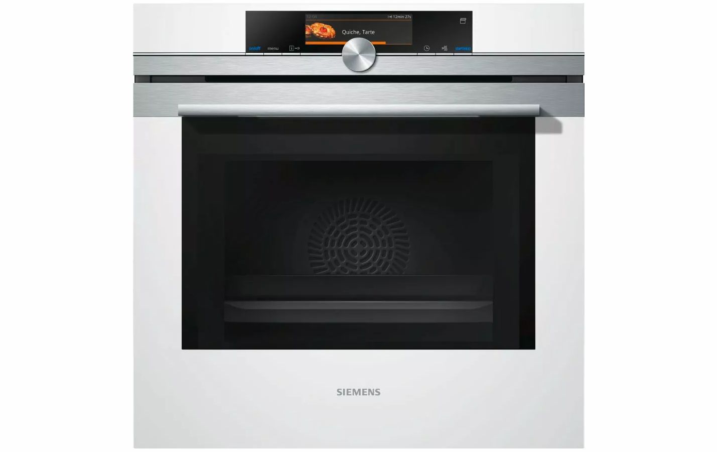 Духовой встраиваемый шкаф с СВЧ SIEMENS HN678GAW1