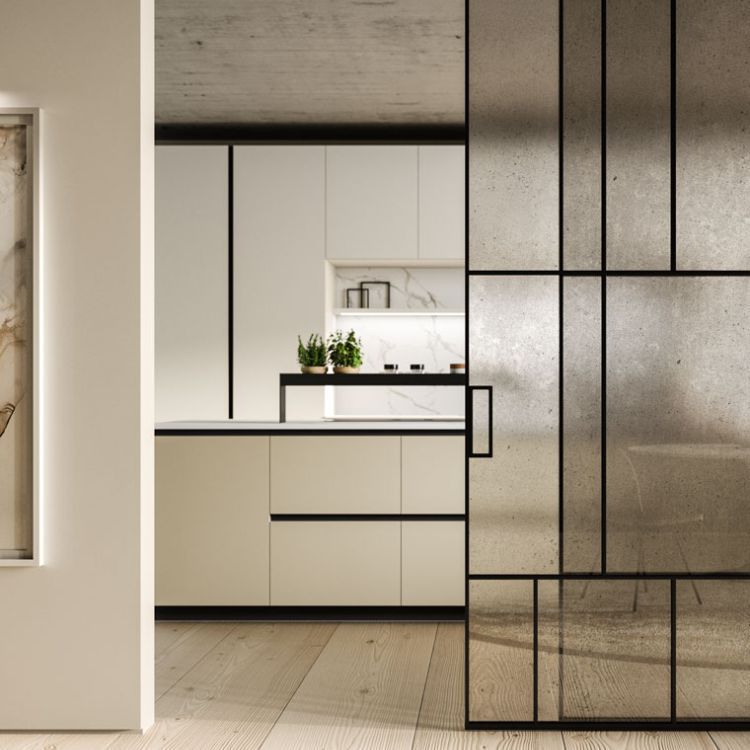 Двери и перегородки MANHATTAN от HerryGlass