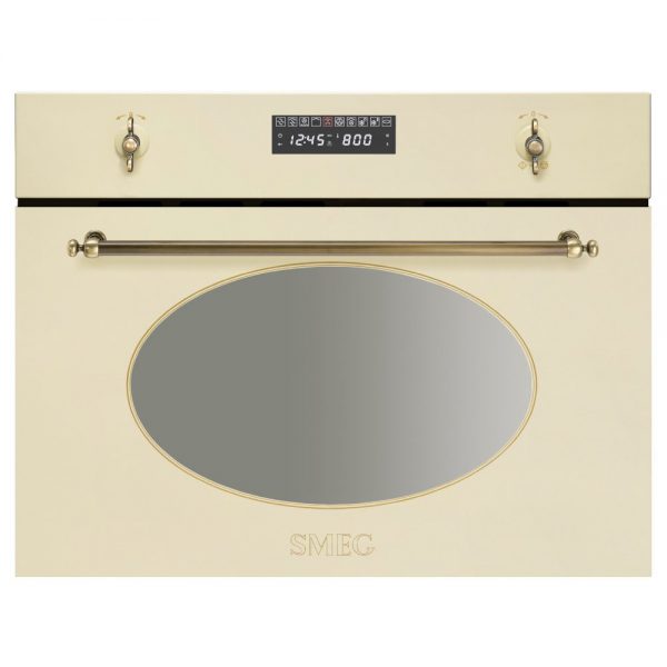 Встраиваемый многофункциональный духовой шкаф SMEG S845MCPO9 с функцией СВЧ