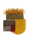 Ковер SELCE 1 MARCASITE Yellow от Carpet Edition