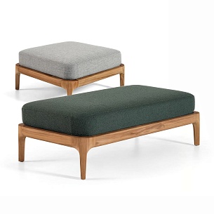 Уличные пуфы MEDITERRANEO Outdoor от Gervasoni