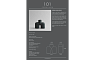 Ваза COBRA Medio Black от 101 Copenhagen