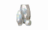 Ваза GRAPHIC LUSTER M White от Polspotten