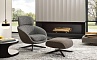 Кресло поворотное RUSSELL BERGERE от Minotti