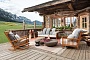 Уличное кресло-качалка INOUT 709 Outdoor от Gervasoni