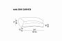 Диван RENÉ от Meridiani