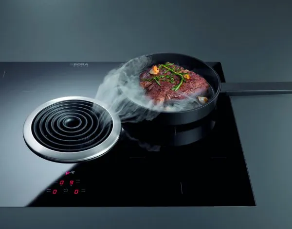 Комбинированная индукционная варочная панель с вытяжкой и циркуляцией воздуха BORA BIU