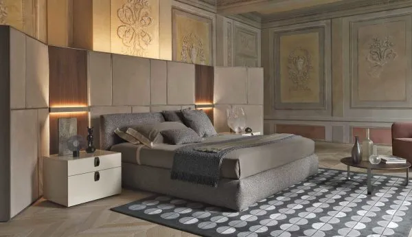 Кровать MERKURIO от Flou