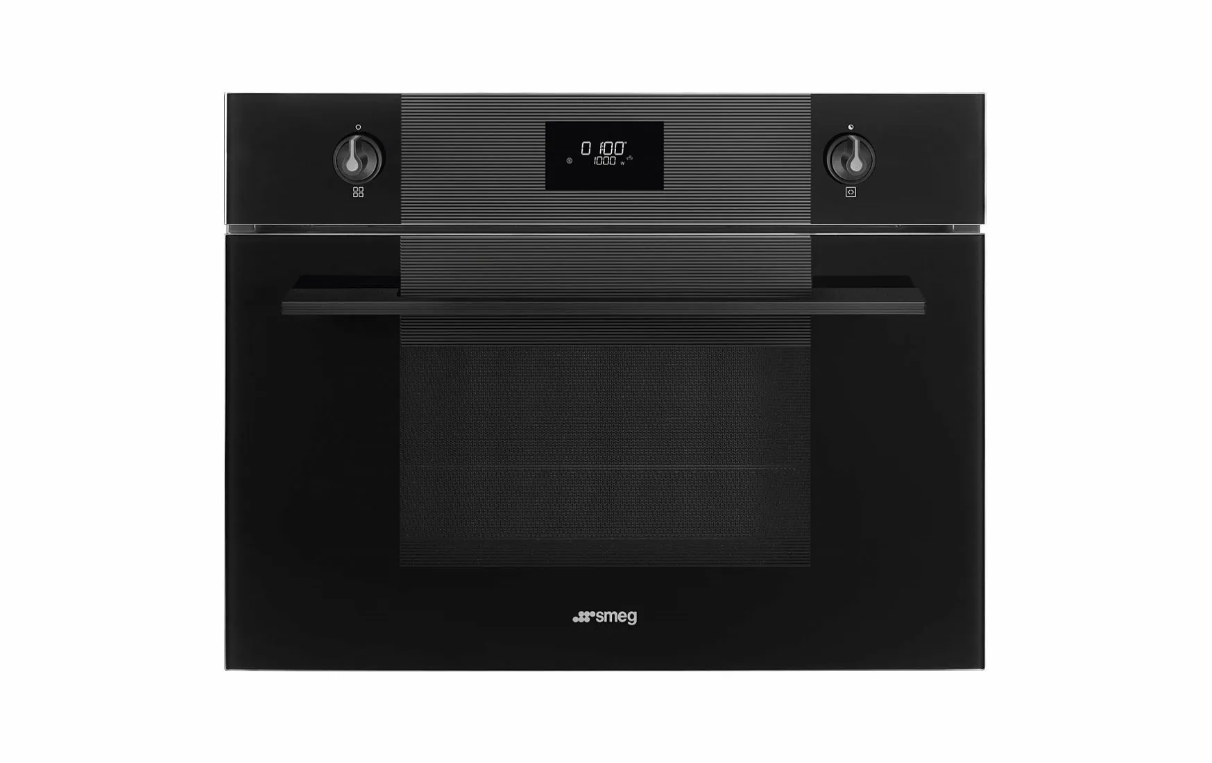 Духовой встраиваемый шкаф с СВЧ SMEG SF4101MCNO