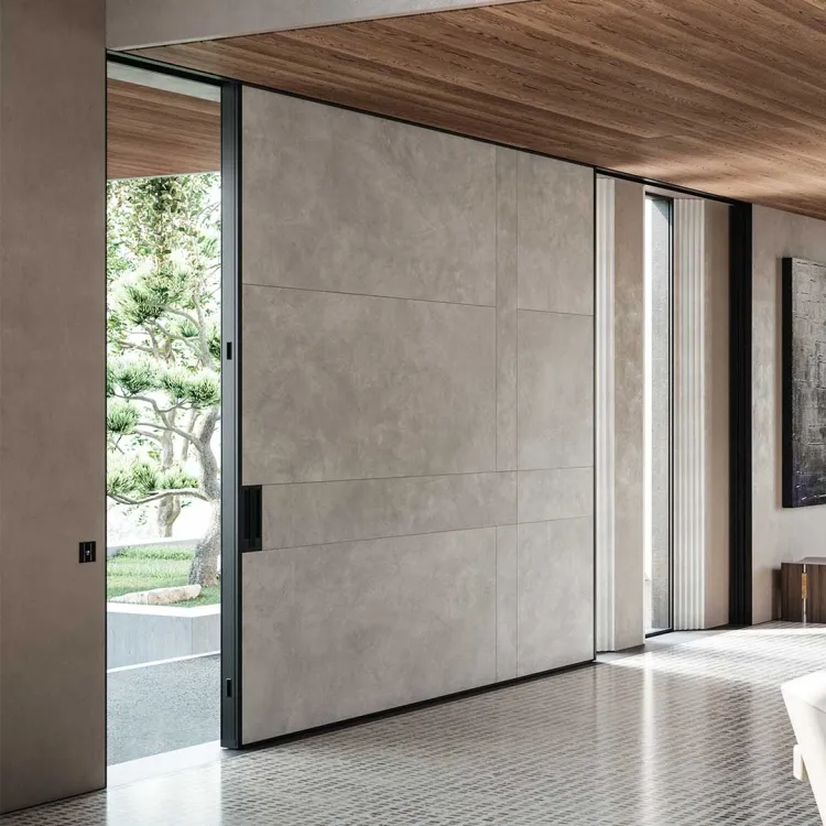 Входная раздвижная дверь VELA от Oikos